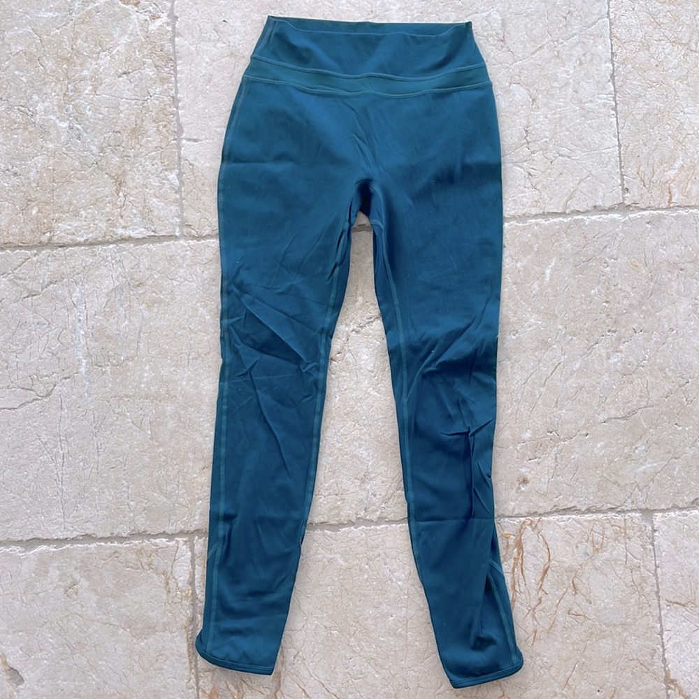 Alphalete Teal 3/4 Leggings